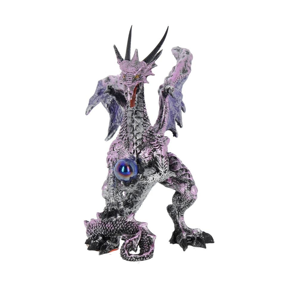 Purple Dragon Protector Figurine