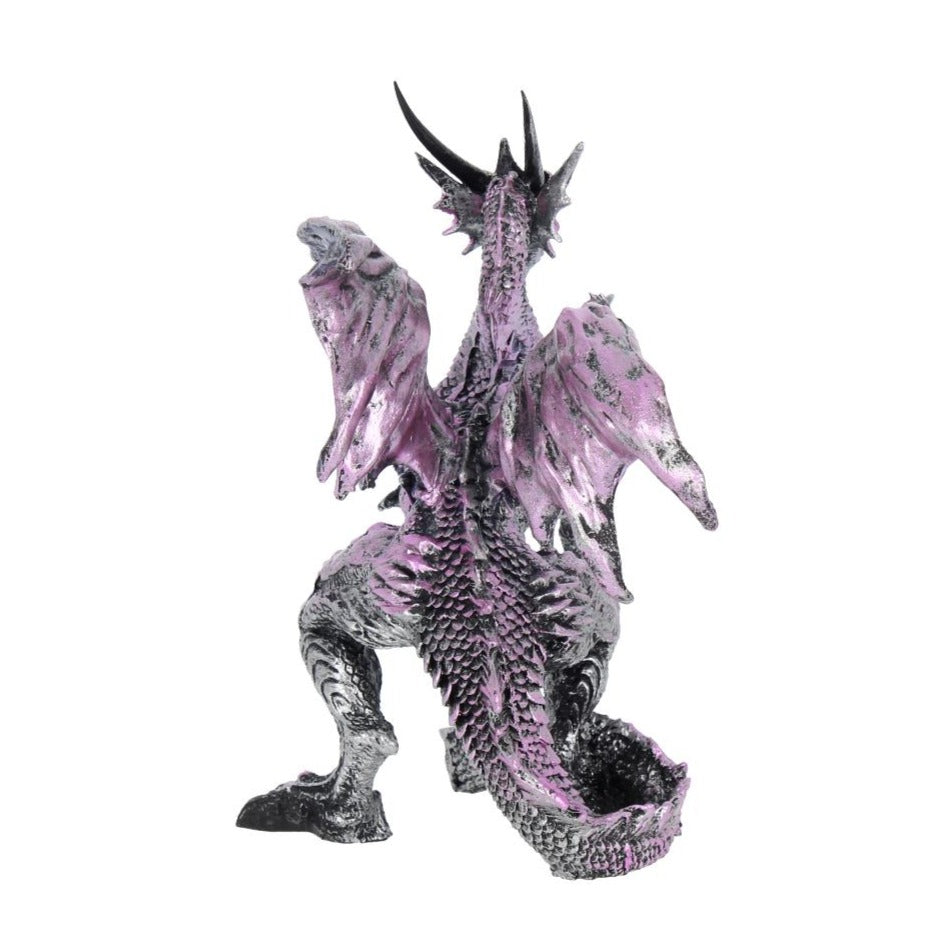 Purple Dragon Protector Figurine