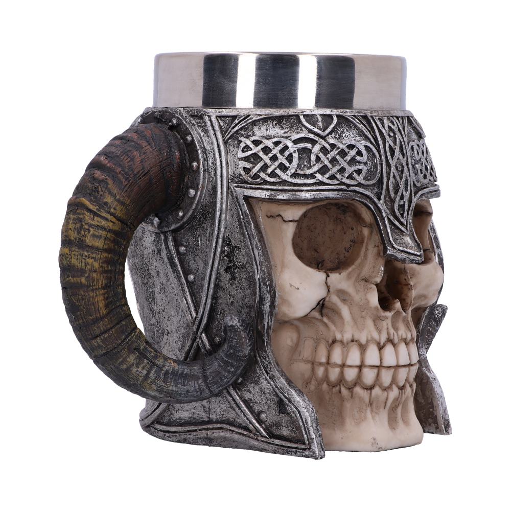 Viking Skull Helmet Tankard