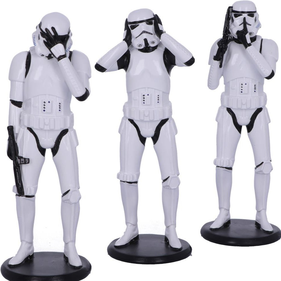 Three Wise Stormtrooper Figurines