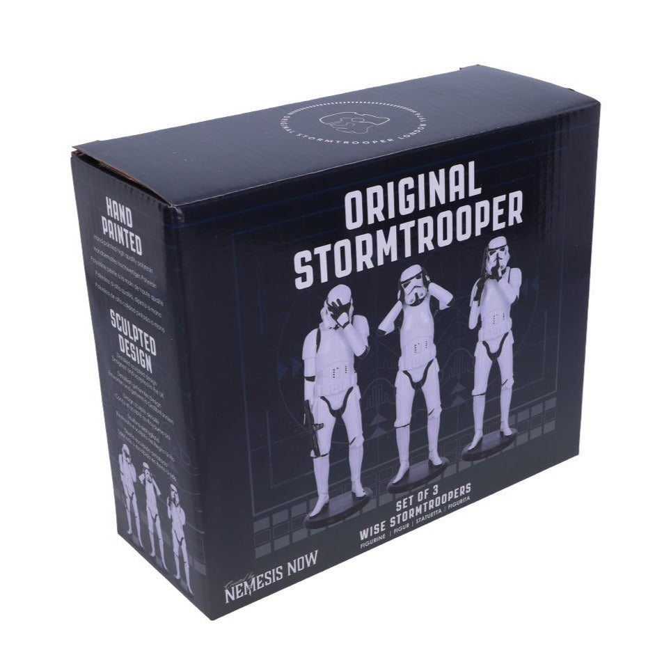 Three Wise Stormtrooper Figurines