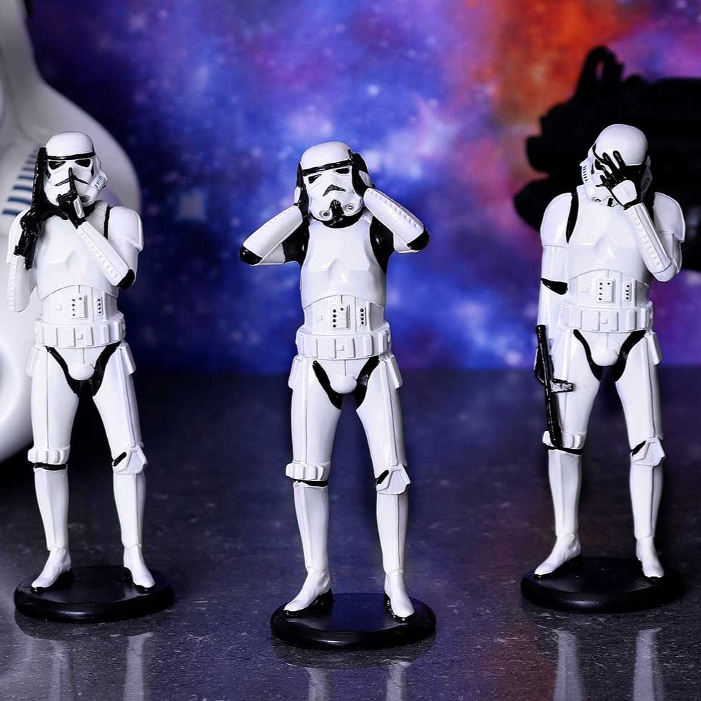 Three Wise Stormtrooper Figurines