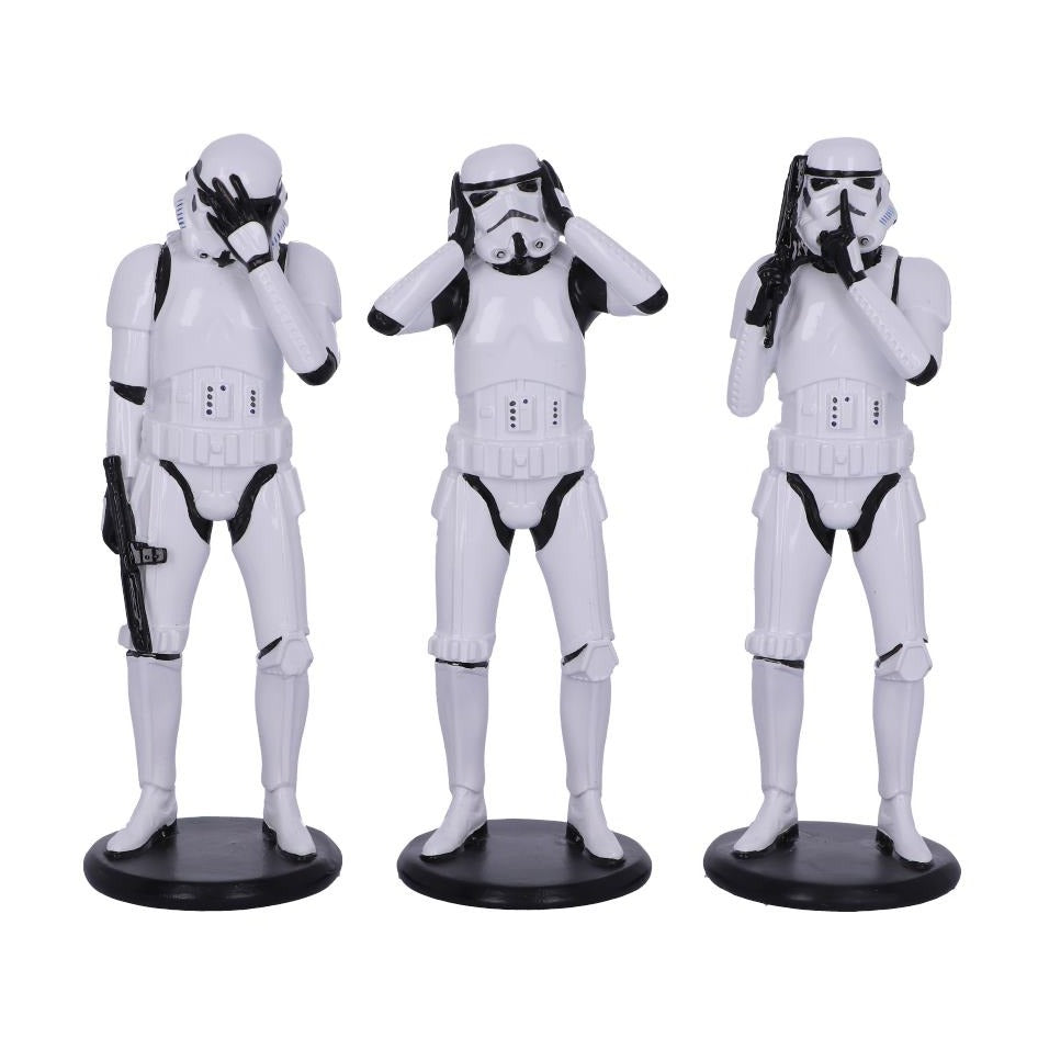 Three Wise Stormtrooper Figurines