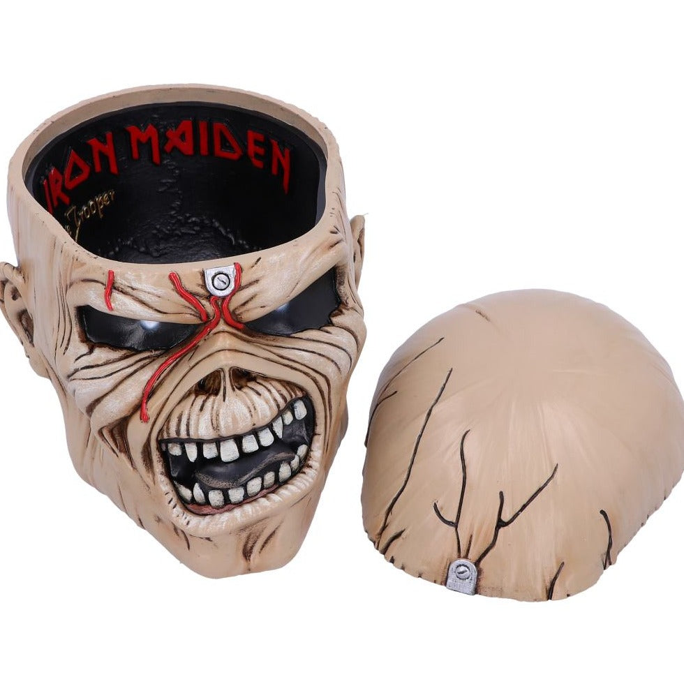 Iron Maiden Eddie The Trooper Head Box