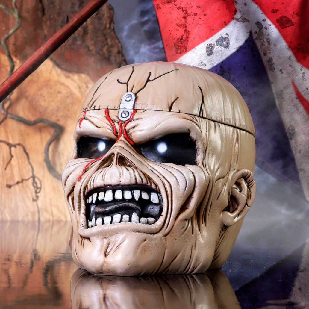 Iron Maiden Eddie The Trooper Head Box