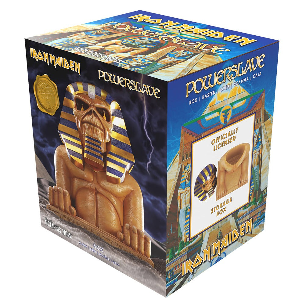 Iron Maiden Powerslave Bust Box