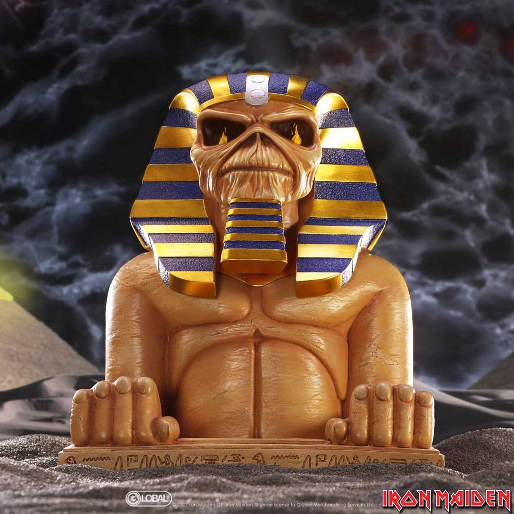 Iron Maiden Powerslave Bust Box