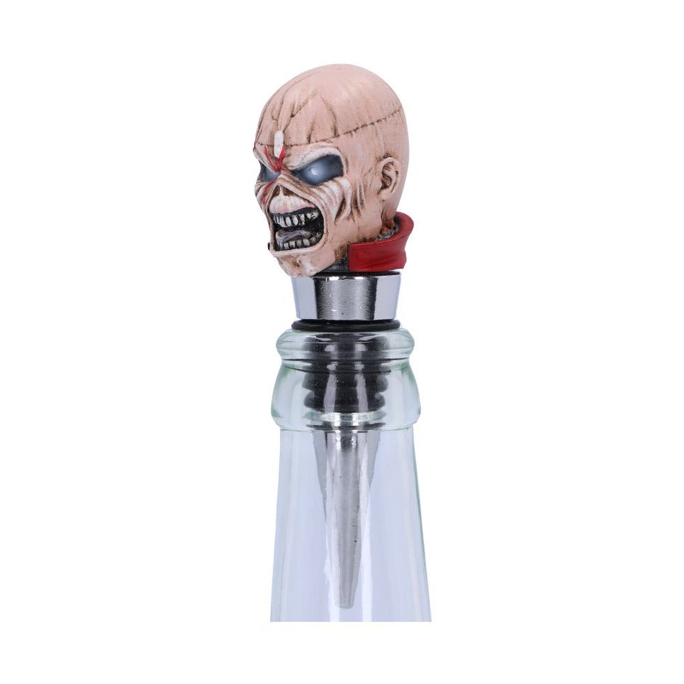 Iron Maiden Eddie The Trooper Bottle Stopper