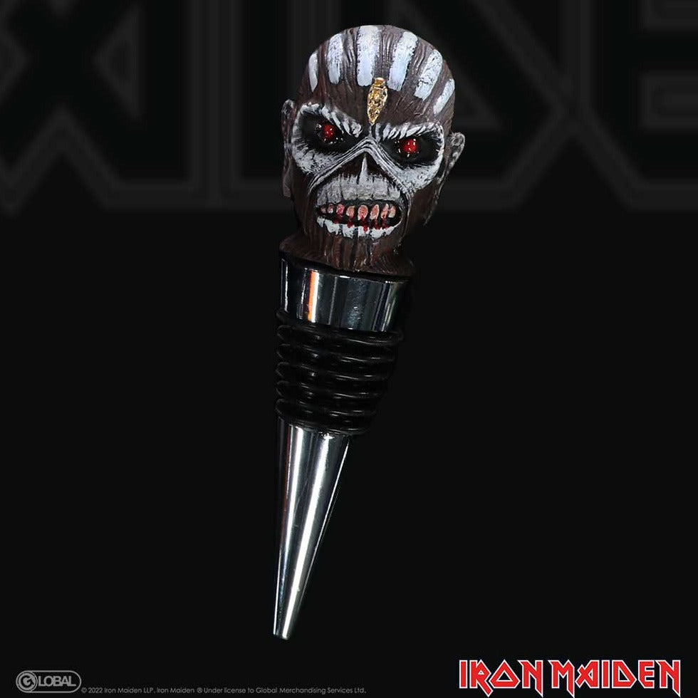 Iron Maiden Eddie Book of Souls Bottle Stopper