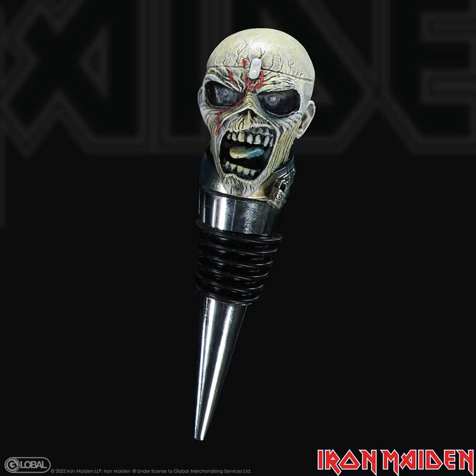 Iron Maiden Eddie Piece of Mind Bottle Stopper