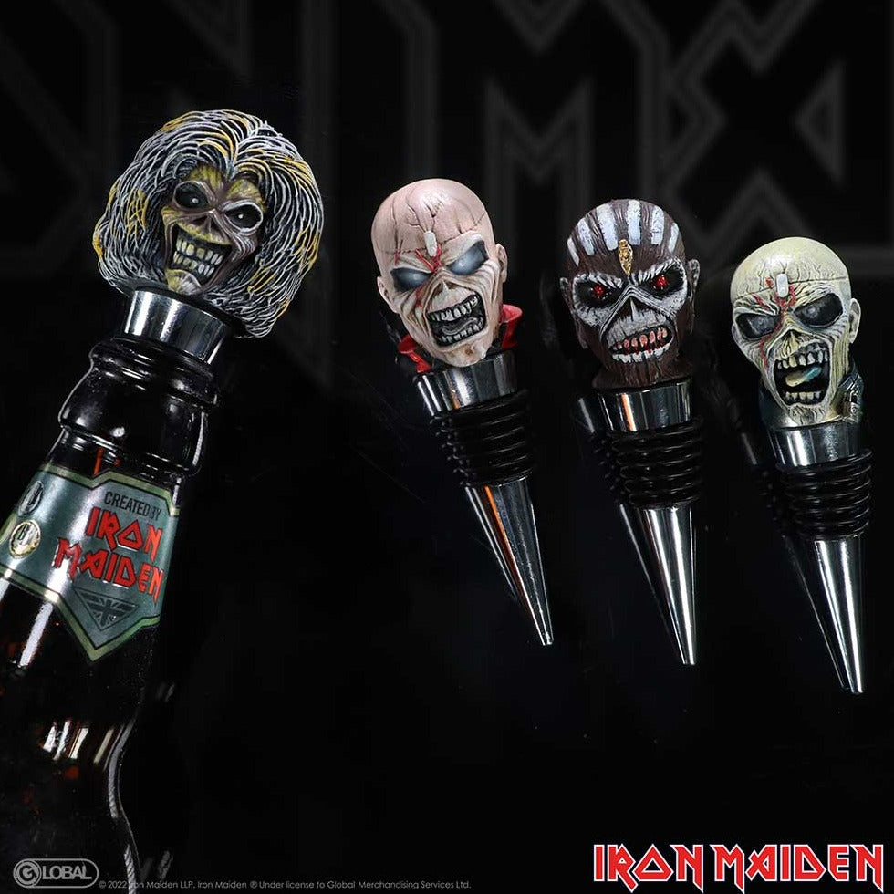 Iron Maiden Eddie Piece of Mind Bottle Stopper