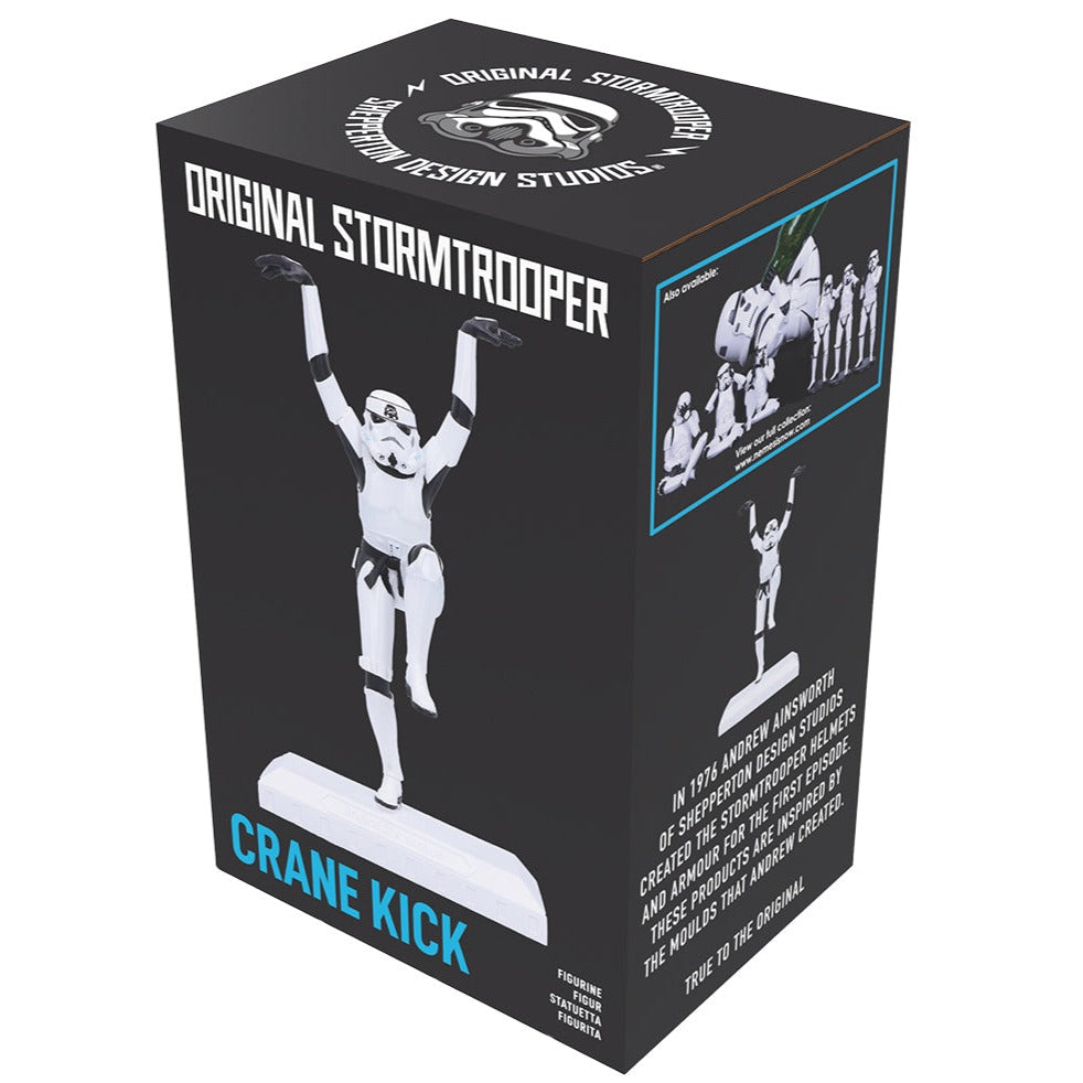 Stormtrooper Crane Kick Figurine