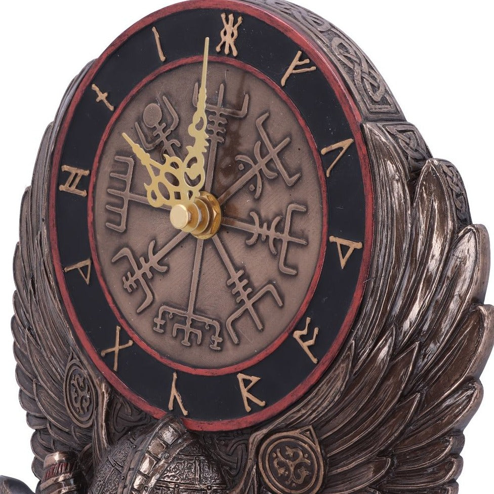 Vegvisir Runic Viking Norse Compass Wall Clock