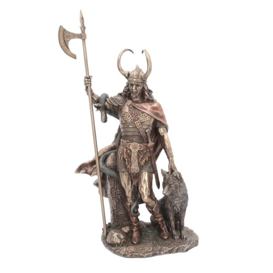 Loki Norse Trickster God Figurine