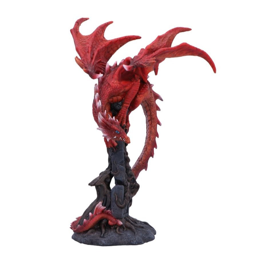 Draconic Roots Red Dragon Figurine