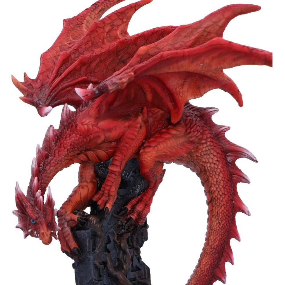 Draconic Roots Red Dragon Figurine