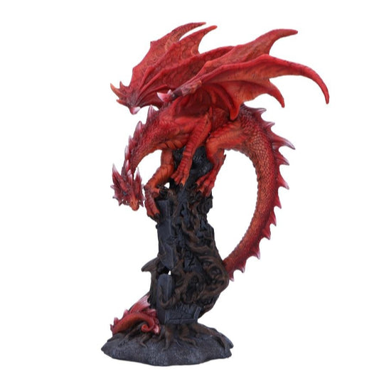 Draconic Roots Red Dragon Figurine