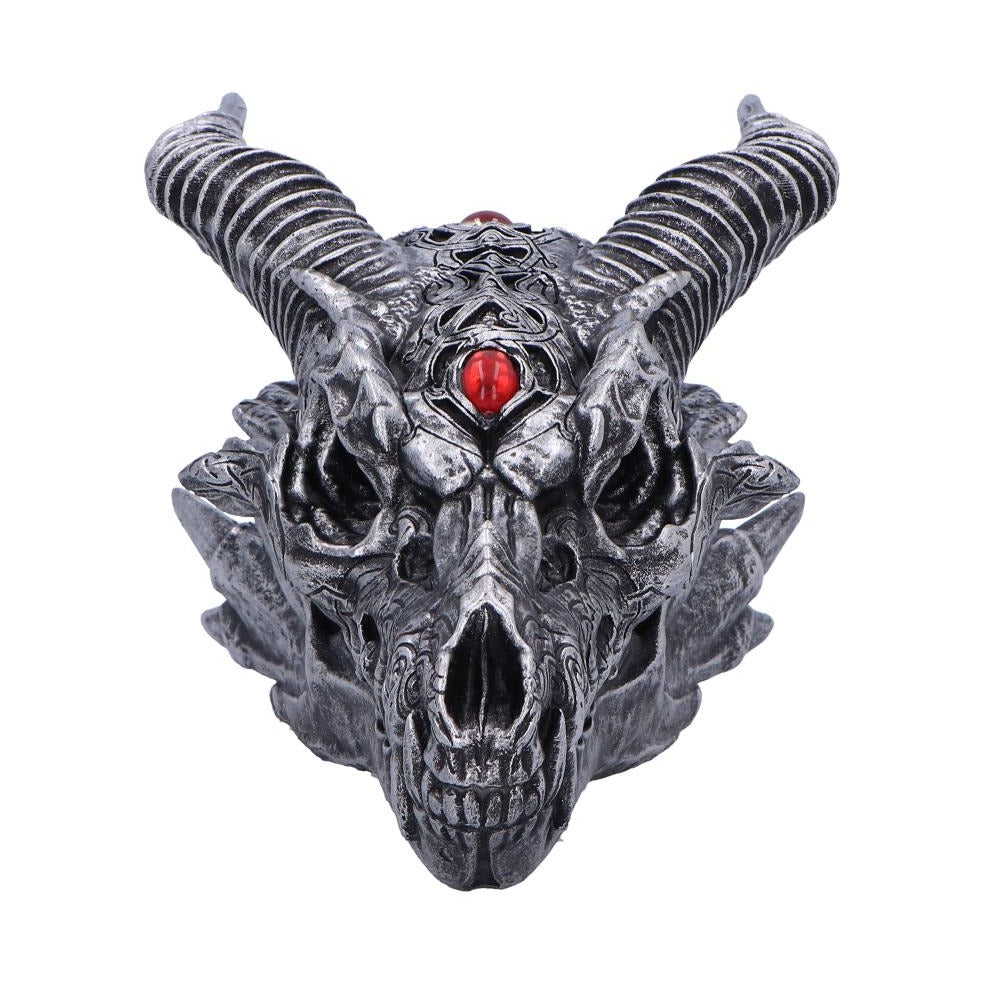 Tribal Flame Dragon Skull