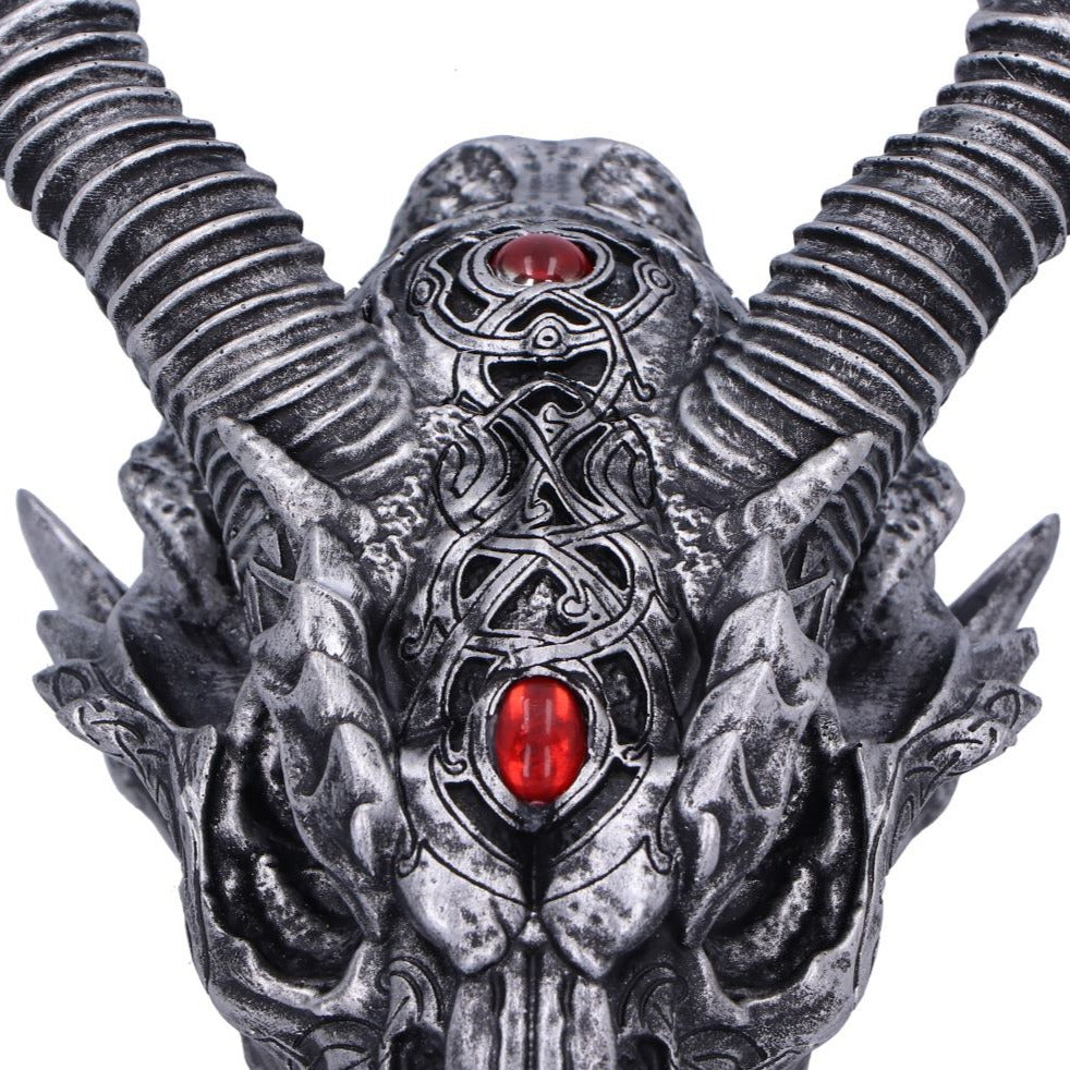 Tribal Flame Dragon Skull